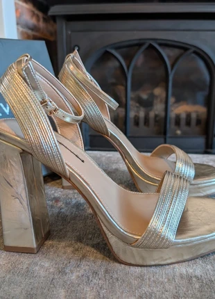 Bnwt mint velvet gold metallic heels size 6 39 (#75-17), brand: Mint Velvet, condition: New without tags, size: 6, £13.00, £14.35 includes Buyer Protection Pro