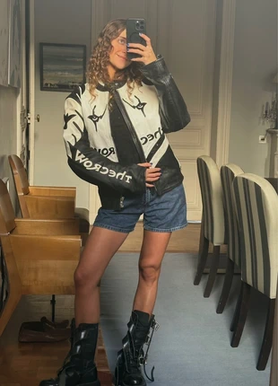 Veste en cuir vintage, brand: Vintage Dressing, condition: Very good, size: S / 36 / 8, €195.00, €205.45 includes Buyer Protection Pro