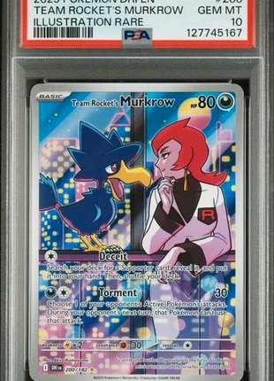 Team Rocktet’s Murkrow DRI ENG #200, merk: Pokémon, staat: Nieuw met prijskaartje, € 89,99, € 95,19 inclusief Kopersbescherming