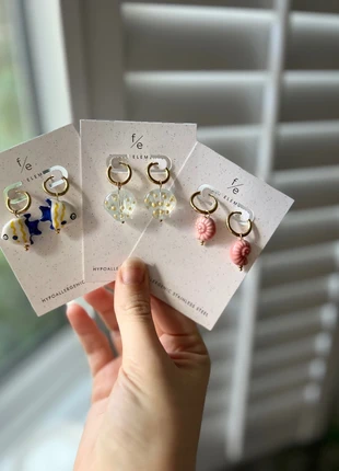 Brand new stainless steel earring hoop bundle x3 pairs, brand: fable elements, condition: New with tags, £16.00, £17.50 includes Buyer Protection Pro