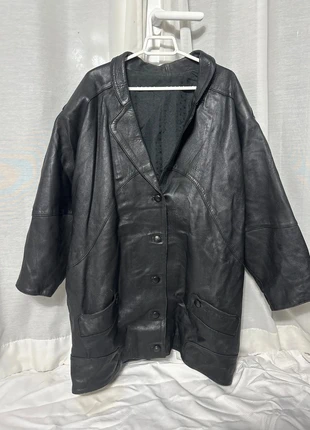 Genuine Leather Bomber Jacket Top Gun Aviator Y2K Cropped Vintage 80s, marque: Aviator, état: Très bon état, taille: XXL / 44 / 16, 30,00 €, 32,20 € Protection acheteurs incluse