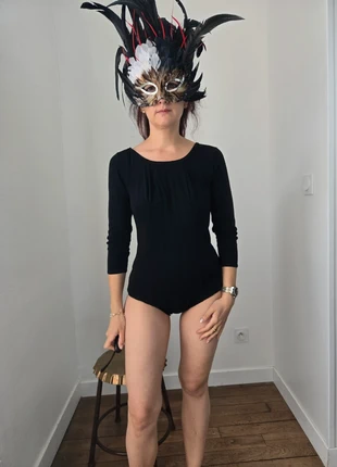 Top body vintage noir taille S, merk: Vintage Dressing, staat: Heel goed, maat: S / 36 / 8, € 5,00, € 5,95 inclusief Kopersbescherming