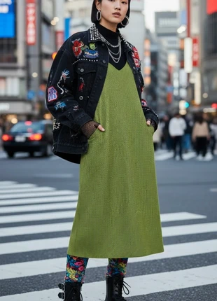 Maxi vestido tirantes amarillo fluor ZARA Large, marque: Zara, état: Très bon état, taille: L / 40 / 12, 25,00 €, 26,95 € Protection acheteurs incluse