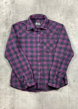 Chemise Hiver à carreaux Violette et Noir taille L, brand: Vintage Dressing, condition: Good, size: L, €12.99, €14.34 includes Buyer Protection Pro