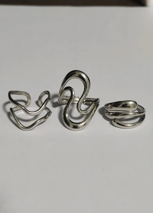 Adjustable stainless steel S shape unisex ring series, marke: y2k, zustand: Sehr gut, größe: Größenverstellbar, 13,50 €, 14,88 € inklusive Vinted-Käuferschutz