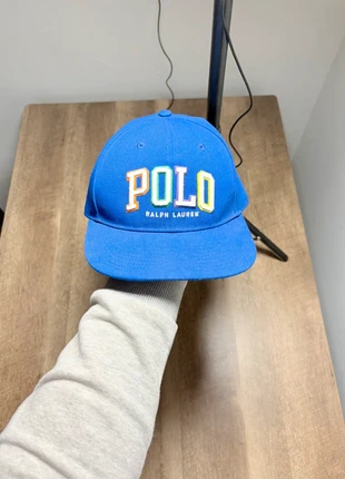 Casquette Ralph Lauren Bleu logo brodé multicolore, marque: Ralph Lauren, état: Neuf sans étiquette, taille: Taille unique, 18,89 €, 20,53 € Protection acheteurs incluse