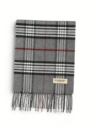 Écharpe Burberry London – Grise – 100% Laine d’agneau, marca: Burberry, estado: Muy bueno, 43,00 €, 45,85 € Protección al comprador Pro incluida