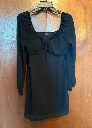 Lily Rose Black Long Sleeve Dress Junior L, brand: Lily Rose, condition: Very good, size: 8 / M, $8.00, $9.10 includes Buyer Protection