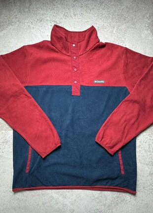 Veste polaire Columbia col à boutons | Taille L Homme | Rouge bleu marine, marque: Columbia, état: Très bon état, taille: L, 35,00 €, 37,45 € Protection acheteurs incluse