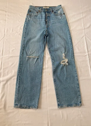 jeans levi’s ribcage straight ankle - W27 L29, marque: Levi's, état: Très bon état, taille: S / 36 / 8, 18,00 €, 19,60 € Protection acheteurs incluse