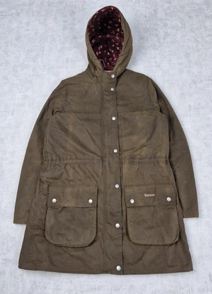 Barbour Classic Wax Jacket Vert Foncé Coton Ciré Toile Huilé, brand: Barbour, condition: Very good, size: S / 36 / 8, €189.90, €200.10 includes Buyer Protection Pro