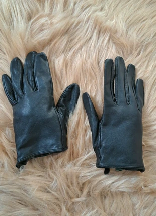 Gants en cuir doux zippés, marque: CUIR, état: Très bon état, taille: S, 15,00 €, 16,45 € Protection acheteurs incluse