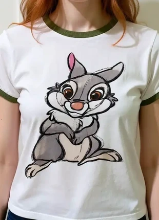 T-shirt Bambi thumper Disney, marque: Disney, état: Très bon état, taille: XS / 34 / 6, 6,50 €, 7,53 € Protection acheteurs incluse