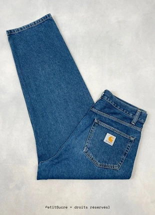 Jean Carhartt wip Baggy Bleu Marine modèle Landon Pant Loose fit Denim - Taille M w31 #1431, marca: Carhartt, estado: Muito bom, tamanho: PT 40 | W31, €49.00, €52.15 inclui Proteção do Comprador Pro