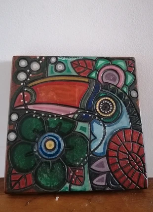 Wood art houtsnijwerk woodcarving Brazil Brazilië, brand: Vintage Love, condizioni: Ottime, €20.00, €21.70 include la Protezione acquisti