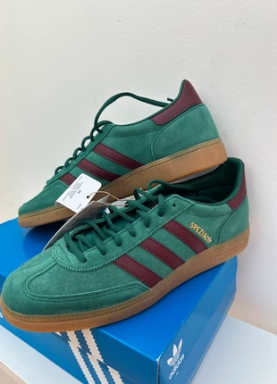 Adidas Handball Spezial Green/Burgundy • Nuevas con Caja • Talla 43 1/3, marca: adidas, estado: Nuevo con etiquetas, tamaño: 43, 90,00 €, 94,50 € Protección al comprador incluida