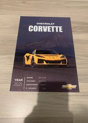 Affiche en toile chevrolet corvette, brand: Chevrolet, condizioni: Nuovo senza cartellino, €9.99, €11.19 include la Protezione acquisti