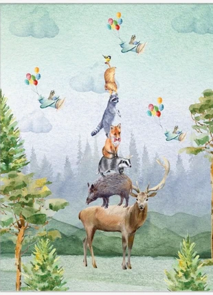 Bosdieren gestapeld 30x40, merk: studiorak, staat: Heel goed, € 9,95, € 11,15 inclusief Kopersbescherming