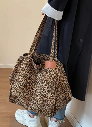 Leopard Print Adjustable Bucket Shoulder Tote Bag - Brand New, brand: Leopard, condition: Very good, £9.25, £10.41 includes Buyer Protection