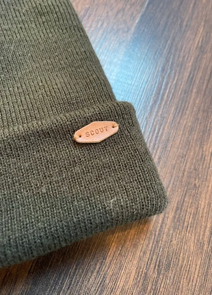 Scout Beanie in moss green, marque: Scout, état: Bon état, taille: Taille unique, 4,50 €, 5,43 € Protection acheteurs incluse