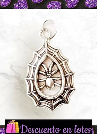 🕷Colgante telaraña con araña dentro. Unisex. Toile d'araignée suspendue avec araignée à l'intérieur., brand: Perfecto, condizioni: Ottime, €8.35, €9.47 include la Protezione acquisti