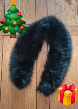 Idee 🎁Echarpe à col, fausse fourrure noire, marque: Fourrure, état: Neuf sans étiquette, 12,00 €, 13,30 € Protection acheteurs incluse