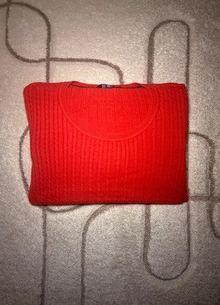 Pull Torsadé Col Rond Tommy Hilfiger | Taille XL Homme | Rouge, marque: Tommy Hilfiger, état: Très bon état, taille: XL / 42 / 14, 22,90 €, 24,75 € Protection acheteurs incluse