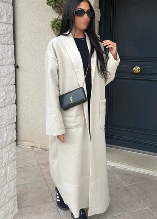 Manteau long kimono beige crème taille unique neuf, condition: Very good, size: One size, €34.95, €37.40 includes Buyer Protection Pro