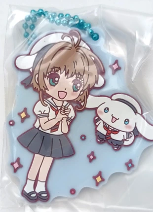 Cardcaptor Sakura Sanrio Rubber Keychain V2 Kinomoto x Cinnamoroll, brand: Bandai, condition: Very good, £7.50, £8.58 includes Buyer Protection Pro