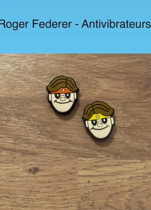 Antivibrateurs de tennis - Roger Federer - neuf, marque: Tennis, état: Neuf, 14,99 €, 16,44 € Protection acheteurs (Pro) incluse