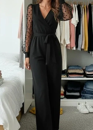 Combinaison noire élégante - femme taille S, marke: Nélys Polar, zustand: Sehr gut, größe: S / 36 / 8, 37,90 €, 40,50 € inklusive Vinted-Käuferschutz