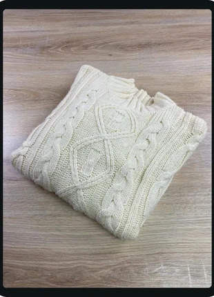 Pull col montant torsadé femme | Taille M | Crème | #11, marke: Jennifer Moore, zustand: Sehr gut, größe: M / 38 / 10, 5,00 €, 5,95 € inklusive Vinted-Käuferschutz