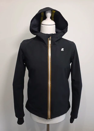 Manteau parka fourré polaire imperméable K-way Jack bonded noir taille M mixte 🔥, merk: K-Way, staat: Heel goed, maat: M, € 159,00, € 167,65 inclusief Kopersbescherming Pro