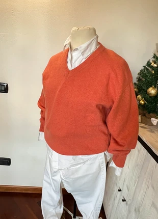 Pullover Misto Lana cashmere L arancione, marque: Vintage Dressing, état: Très bon état, taille: L / 40 / 12, 16,00 €, 17,50 € Protection acheteurs incluse