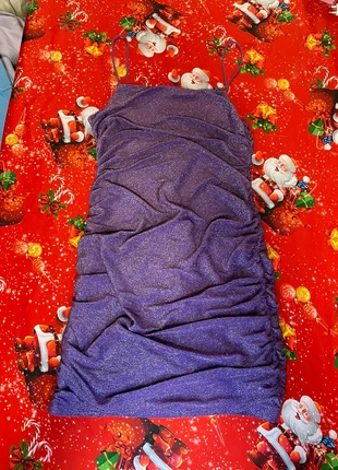 vestitino viola brillantinato, marque: nessuno, état: Neuf sans étiquette, taille: L / 40 / 12, 5,00 €, 5,95 € Protection acheteurs incluse