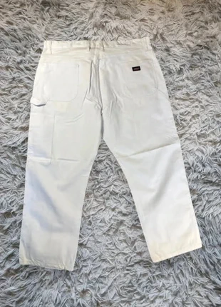 Pantalon blanc Dickies Workwear Taille 42x30 Coupe Droite Vintage Utility, marque: Dickies, état: Bon état, taille: W42 | FR 52, 20,00 €, 21,70 € Protection acheteurs (Pro) incluse