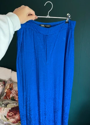 Zara broek kobalt blauw Paisley print, marque: Zara, état: Très bon état, taille: M / 38 / 10, 9,00 €, 10,15 € Protection acheteurs incluse