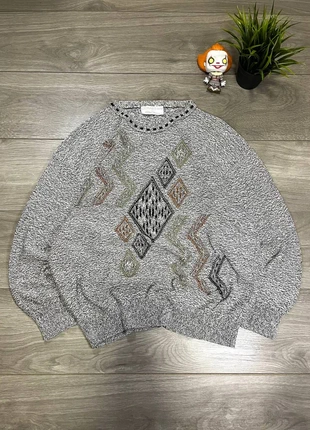 🧶 Maglione Leonard Man by Peter Hahn – Cotone/Lino/Seta Made in Europe, marque: Vintage Dressing, état: Très bon état, taille: L, 19,00 €, 20,65 € Protection acheteurs incluse