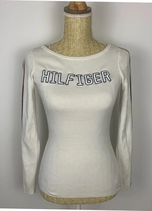 Pull Fin Blanc Tommy Hilfiger Femme - Taille XxS, brand: Tommy Hilfiger, condition: Very good, size: XXS / 32 / 4, €15.00, €16.45 includes Buyer Protection Pro