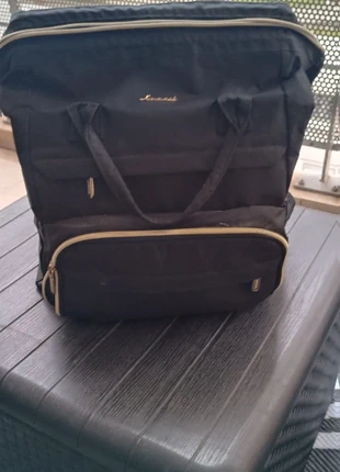 Sac ordinateur / sac à dos Lovbook – Noir et détails dorés – Grande capacité, brand: lovbook, condition: Very good, €15.00, €16.45 includes Buyer Protection