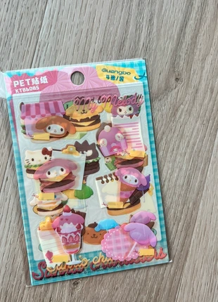 Sanrio stationery stickersheet bundle my melody 4 stickervellen, sanrio my melody hamburger, marque: Sanrio, état: Neuf sans étiquette, taille: Taille unique, 2,50 €, 3,33 € Protection acheteurs incluse