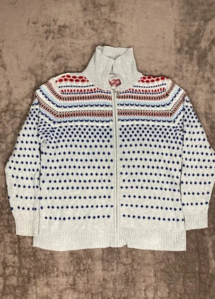 Gilet Gris à motifs Ethnic Vintage, marca: Christopher & Banks, estado: Bom, tamanho: M / 38 / 10, €10.00, €11.20 inclui Proteção do Comprador Pro