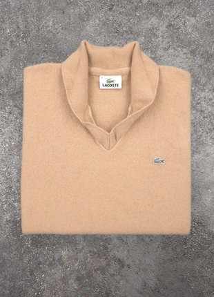 Pull lacoste vintage en laine 90s beige devanlay made in europe col chemisier taille XS #31, brand: Lacoste, condition: Very good, size: XS, €19.00, €20.65 includes Buyer Protection