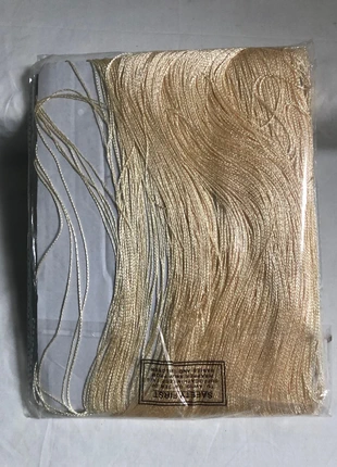 Cream string curtains 90 x 200cm, brand: 4U, condition: New with tags, size: Up to 149 cm, £5.00, £5.95 includes Buyer Protection