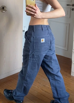 Jean carhartt bleu cargo large oversize, marca: Carhartt, estado: Muito bom, tamanho: M / 38 / 10, €40.00, €42.70 inclui Proteção do Comprador