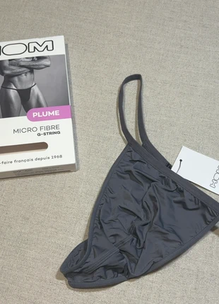 String Plume Anthrazit - Hom - Réf: 1726, brand: HOM, condition: New with tags, size: M, €20.00, €21.70 includes Buyer Protection