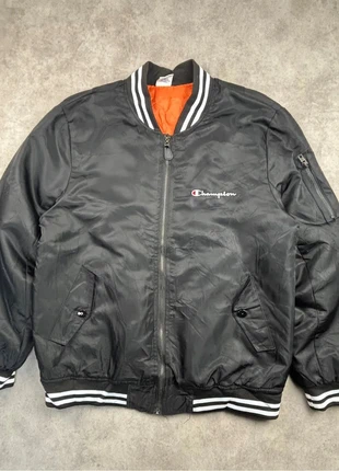 Veste / Bombers Champion noir logo brodé - taille M, merk: Champion, staat: Heel goed, maat: M, € 29,90, € 32,10 inclusief Kopersbescherming