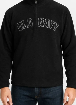 Veste polaire 1/4 Zip Old Navy noire – Taille M, marque: Old Navy, état: Très bon état, taille: M, 10,00 €, 11,20 € Protection acheteurs incluse