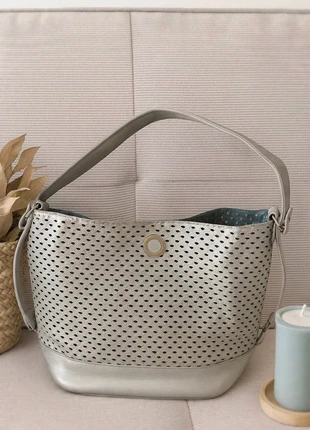 🌸 Sac réversible Parfois 2-en-1 – Bleu, gris & style assuré !, marca: Parfois, estado: Nuevo sin etiquetas, 20,00 €, 21,70 € Protección al comprador incluida