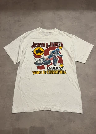 Vintage motocross tee shirt, marke: Fruit of the Loom, zustand: Sehr gut, größe: L, 20,00 €, 21,70 € inklusive Vinted-Käuferschutz
